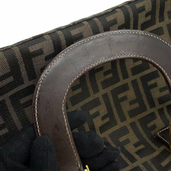 フェンディ ハンドバッグ ズッカ キャンバス FENDI バッグ