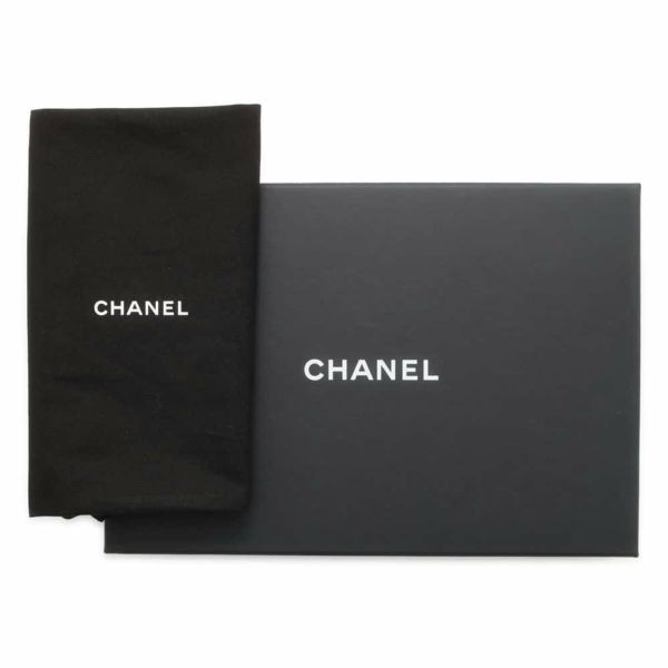 シャネル チェーンフォンポーチ マトラッセ ココマーク キャビアスキン CHANEL バッグ 黒