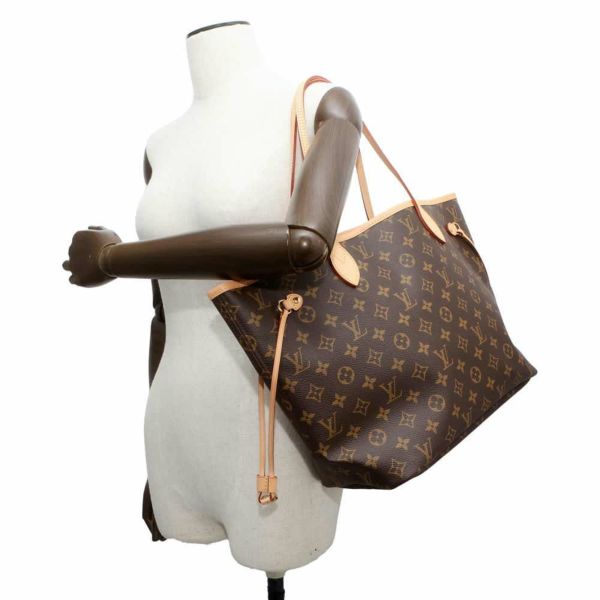 ルイヴィトン トートバッグ モノグラム ネヴァーフルMM ポーチ付き M41178 LOUIS VUITTON ヴィトン バッグ