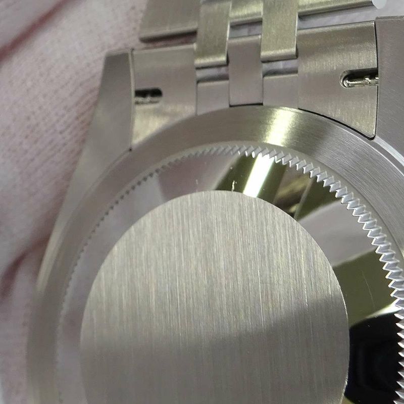 ロレックス デイトジャスト41 SS/K18WGホワイトゴールド ランダムシリアル ルーレット 126334 スレート文字盤