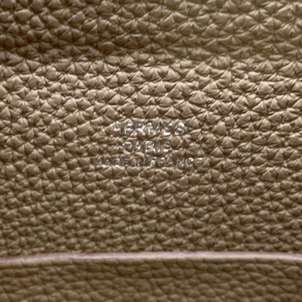 エルメス ショルダーバッグ ヴィドポッシュ エトゥープ/シルバー金具 トゴ B刻印 HERMES バッグ