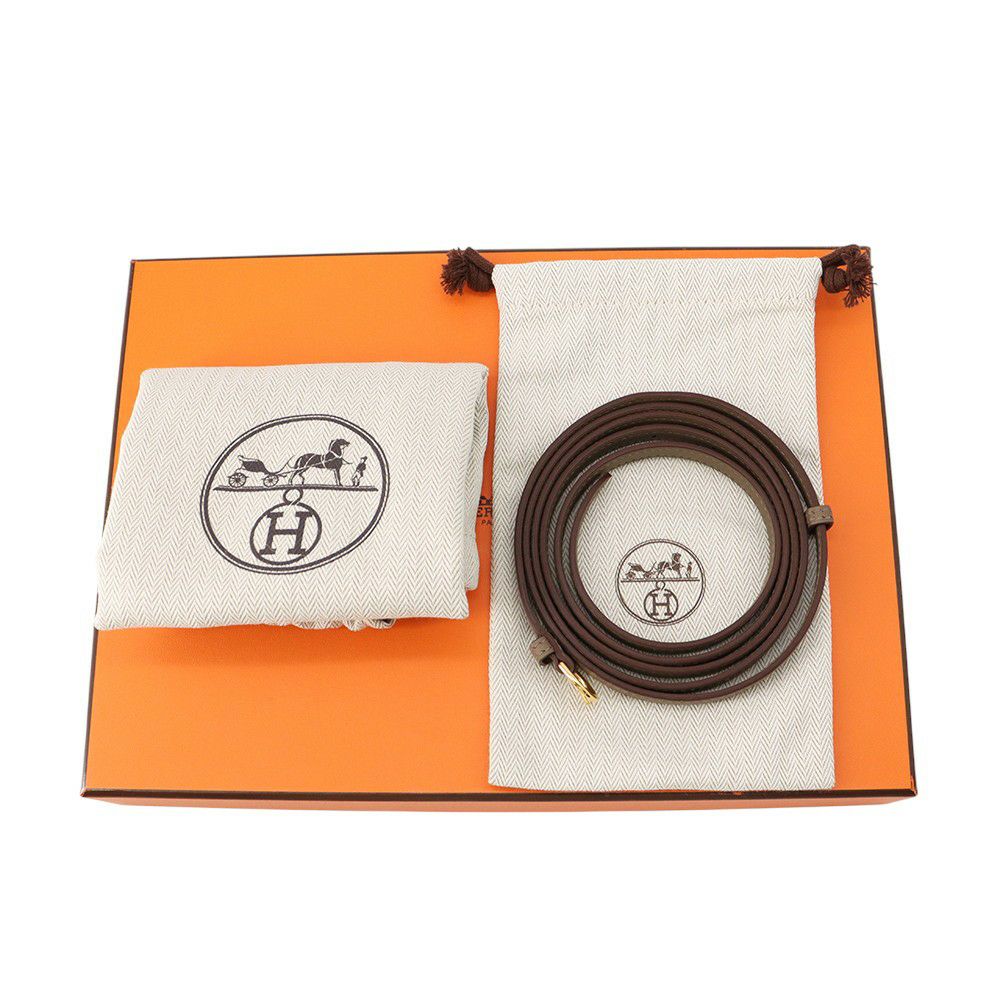 エルメス 24/24 サック ヴァンキャトル ミニ エトゥープ/ゴールド金具 スイフト/エバーカラー W刻印 2wayショルダー