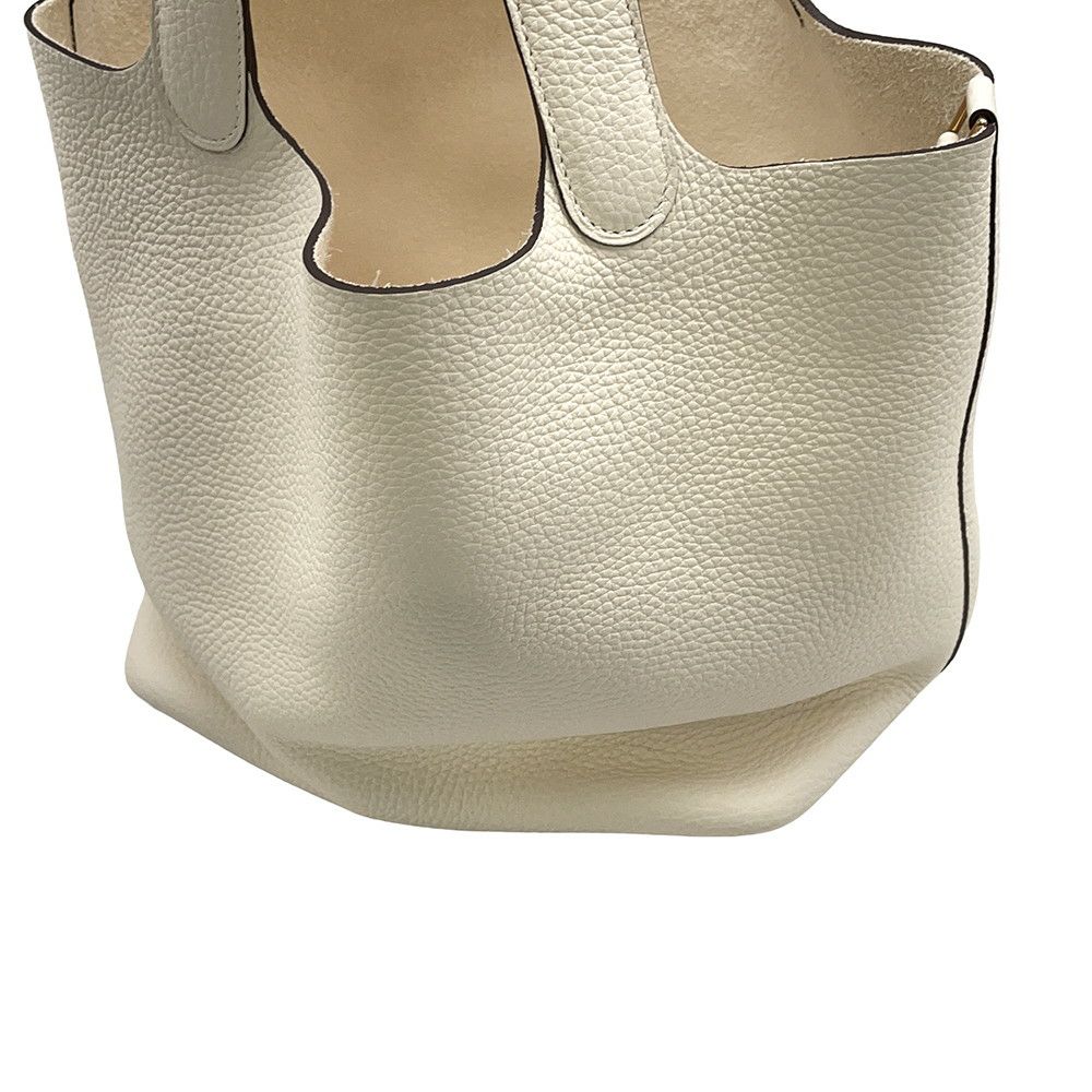 エルメス ハンドバッグ ピコタンロックMM ナタ/ゴールド金具 トリヨンクレマンス B刻印