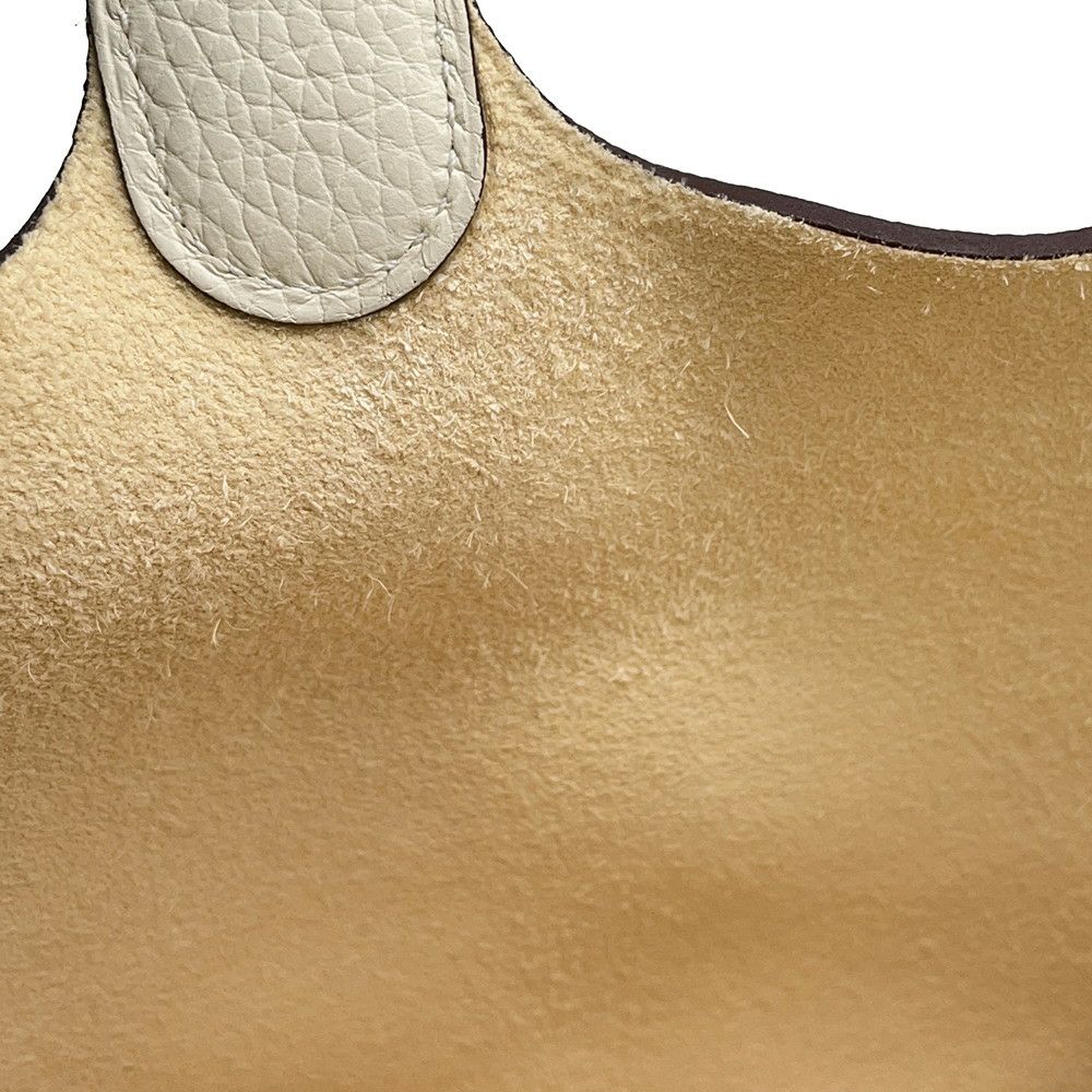 エルメス ハンドバッグ ピコタンロックMM ナタ/ゴールド金具 トリヨンクレマンス B刻印