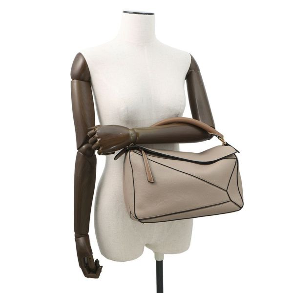 ロエベ ハンドバッグ パズルバッグ ミディアム LOEWE 2way グレージュ