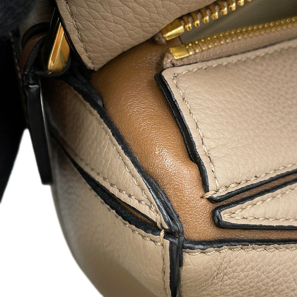 ロエベ ハンドバッグ パズルバッグ ミディアム LOEWE 2way グレージュ