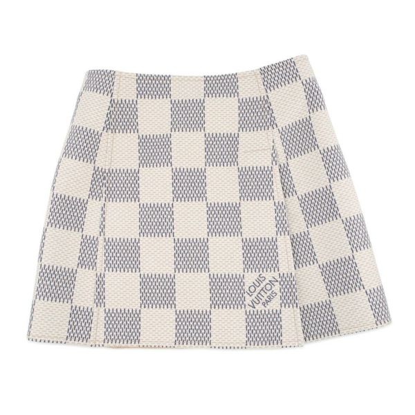 ルイヴィトン スカート ダミエ・アズール レディースサイズ40 LOUIS VUITTON