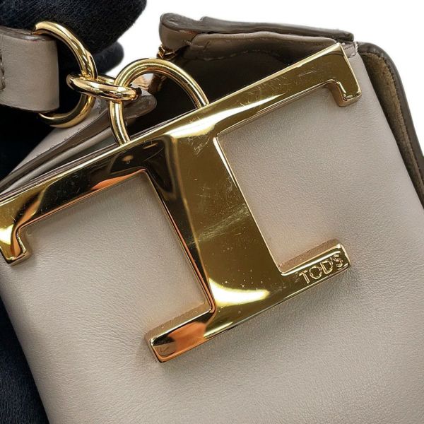 トッズ ハンドバッグ Tケース スモール レザー XBWTSTH0200XPRS410 TOD'S 2way