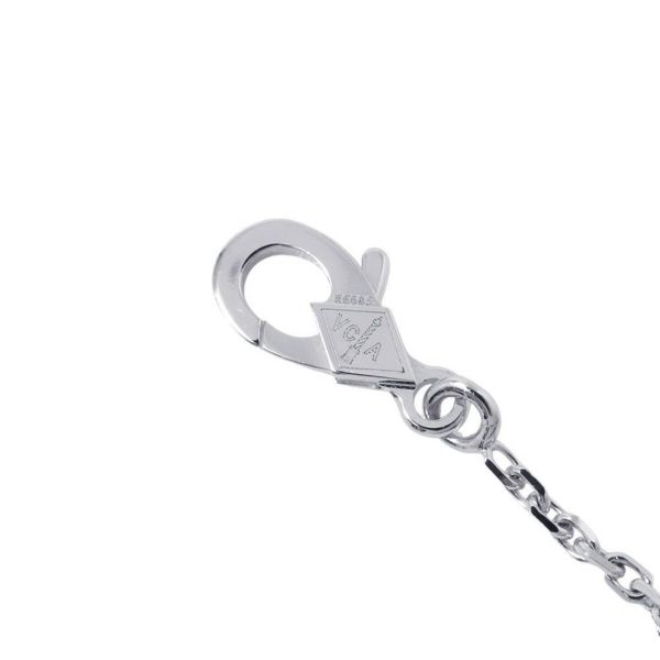 ヴァンクリ ネックレス ヴィンテージ アルハンブラ ギヨシェ ダイヤモンド 1P K18WG/K18PG VCARPNTH00 2024年ホリデー限定