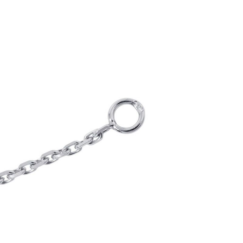 ヴァンクリ ネックレス ヴィンテージ アルハンブラ ギヨシェ ダイヤモンド 1P K18WG/K18PG VCARPNTH00 2024年ホリデー限定