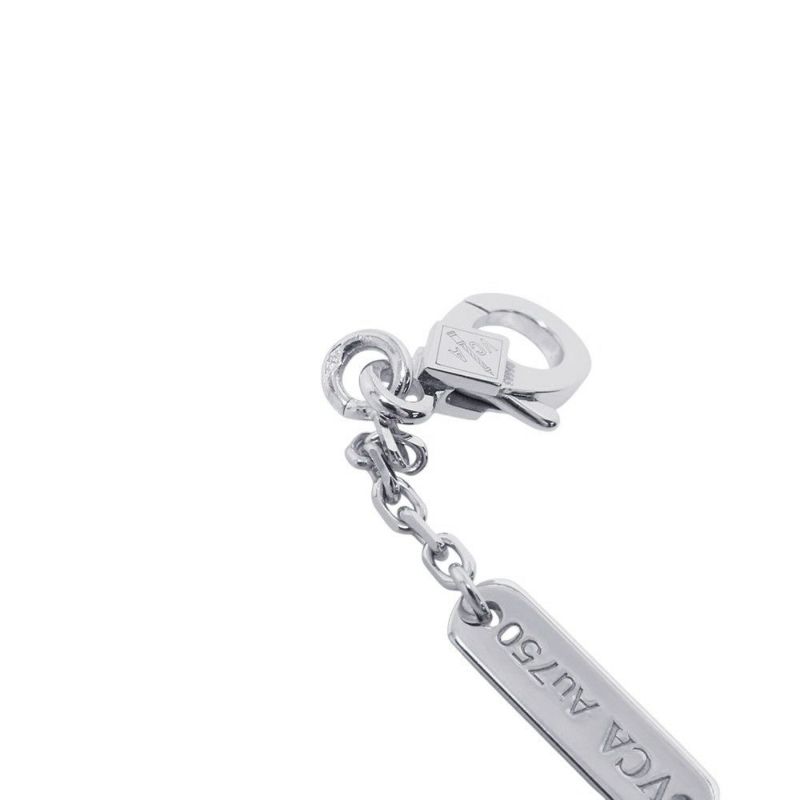 ヴァンクリ ネックレス ヴィンテージ アルハンブラ ギヨシェ ダイヤモンド 1P K18WG/K18PG VCARPNTH00 2024年ホリデー限定