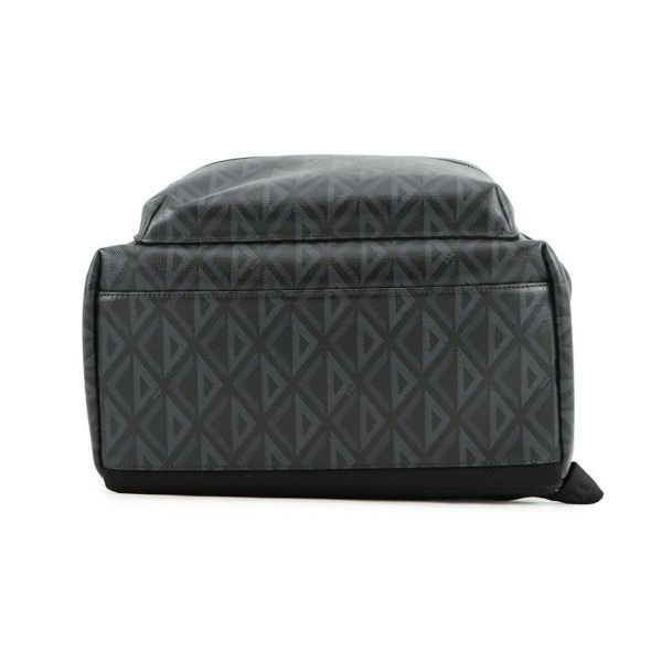 クリスチャン・ディオール リュック CDダイヤモンド バックパック PVCコーティングキャンバス Christian Dior メンズ 黒 セール品