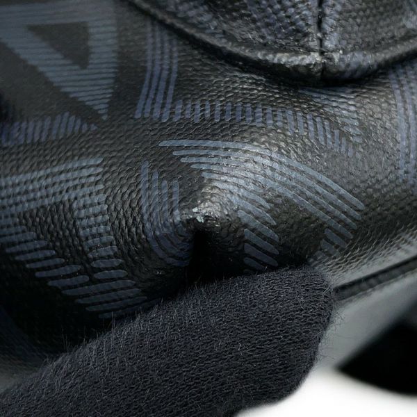 クリスチャン・ディオール リュック CDダイヤモンド バックパック PVCコーティングキャンバス Christian Dior メンズ 黒 セール品