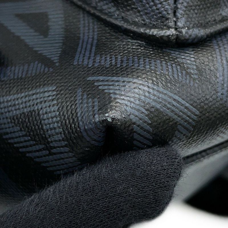 クリスチャン・ディオール リュック CDダイヤモンド バックパック PVCコーティングキャンバス Christian Dior メンズ 黒 セール品