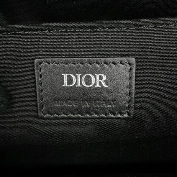 クリスチャン・ディオール リュック CDダイヤモンド バックパック PVCコーティングキャンバス Christian Dior メンズ 黒 セール品