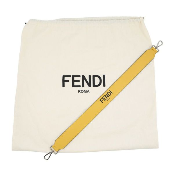 フェンディ リュック ストライク ペカン バックパック ラージ 7VZ056 FENDI 2way 黒