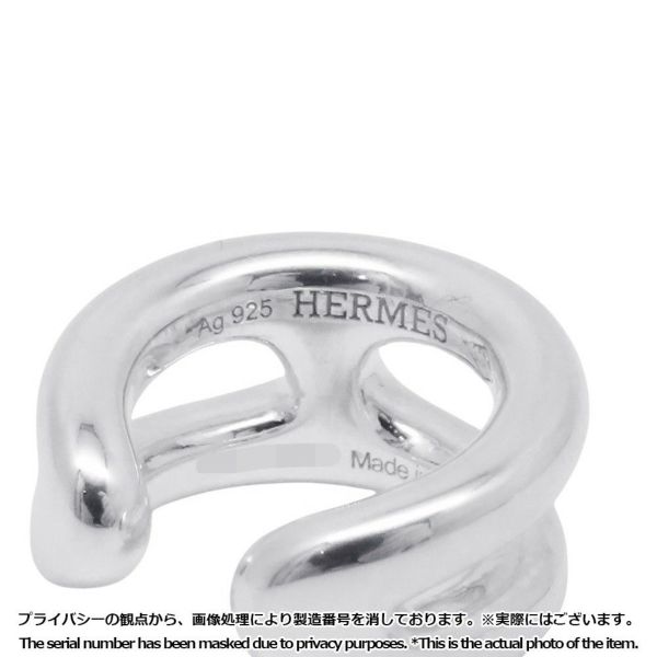 エルメス イヤーカフ シェーヌダンクルパンク ピアス Punk Ear Cuff SV925シルバー HERMES ジュエリー