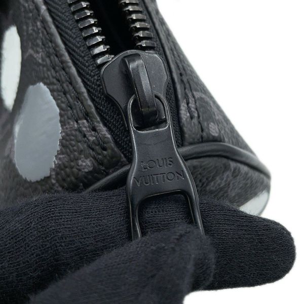 ルイヴィトン ハンドバッグ モノグラム・エクリプス LV×YK キーポル・バンドリエール25 M46406 2wayバッグ ブラック 黒