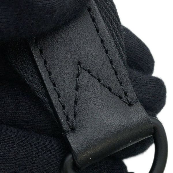 ルイヴィトン ハンドバッグ モノグラム・エクリプス LV×YK キーポル・バンドリエール25 M46406 2wayバッグ ブラック 黒