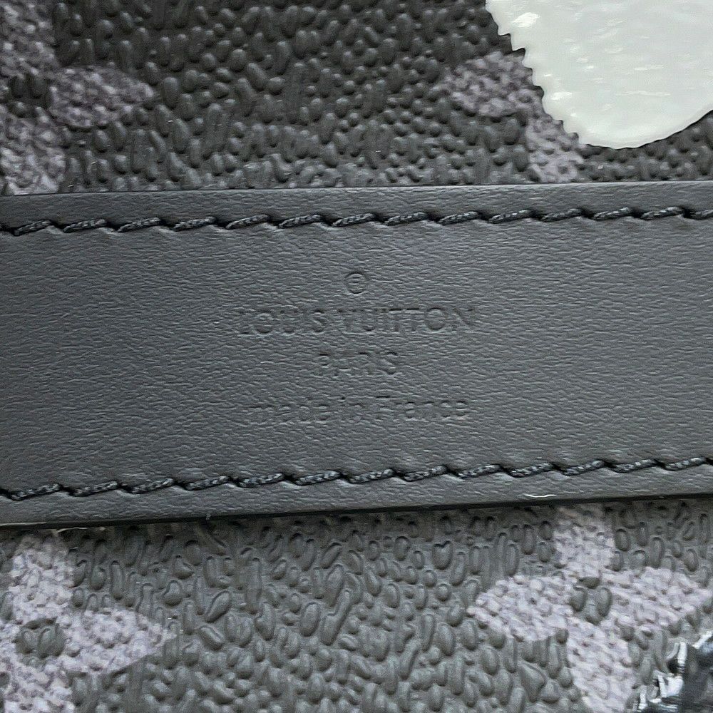 ルイヴィトン ハンドバッグ モノグラム・エクリプス LV×YK キーポル・バンドリエール25 M46406 2wayバッグ ブラック 黒