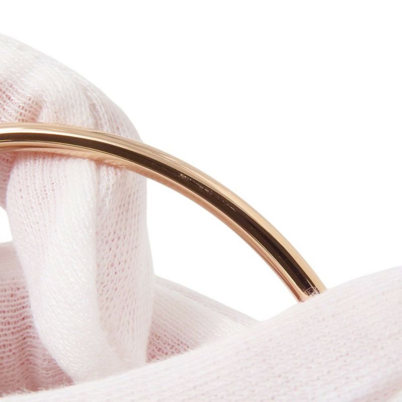 ティファニー ブレスレット ノット ワイヤー バングル ラージ ダイヤモンド 計約0.79ct K18PGピンクゴールド 69345050 ジュエリー