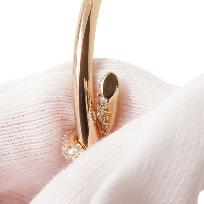 ティファニー ブレスレット ノット ワイヤー バングル ラージ ダイヤモンド 計約0.79ct K18PGピンクゴールド 69345050 ジュエリー