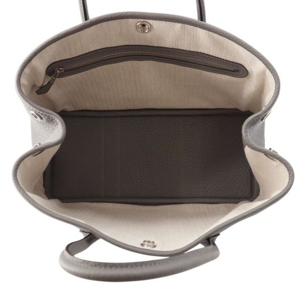 エルメス トートバッグ ガーデンパーティTPM グリメイヤー/シルバー金具 ネゴンダ W刻印