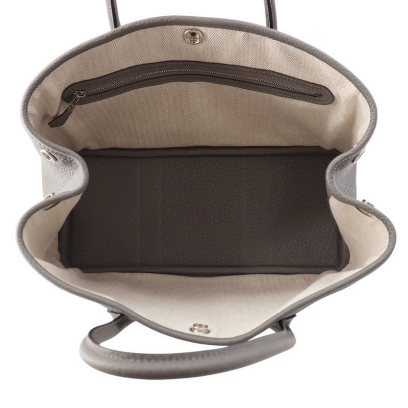 エルメス トートバッグ ガーデンパーティTPM グリメイヤー/シルバー金具 ネゴンダ W刻印