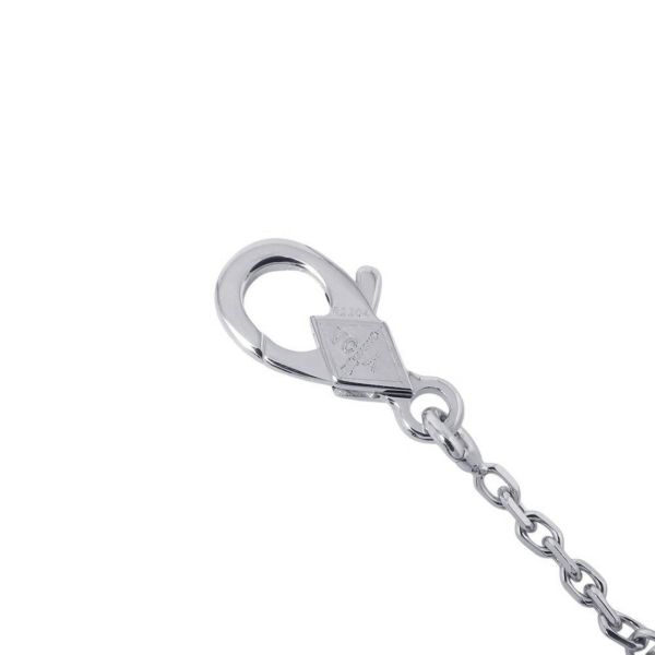 ヴァンクリーフ&アーペル ネックレス ヴィンテージ アルハンブラ ギヨシェ ダイヤ 1P K18WG VCARP6L800 2020年ホリデー限定