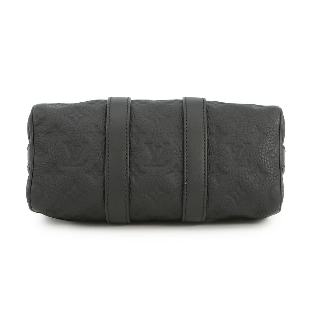 ルイヴィトン ハンドバッグ モノグラム・トリヨン キーポル・バンドリエール25 M20900 2way ブラック 黒