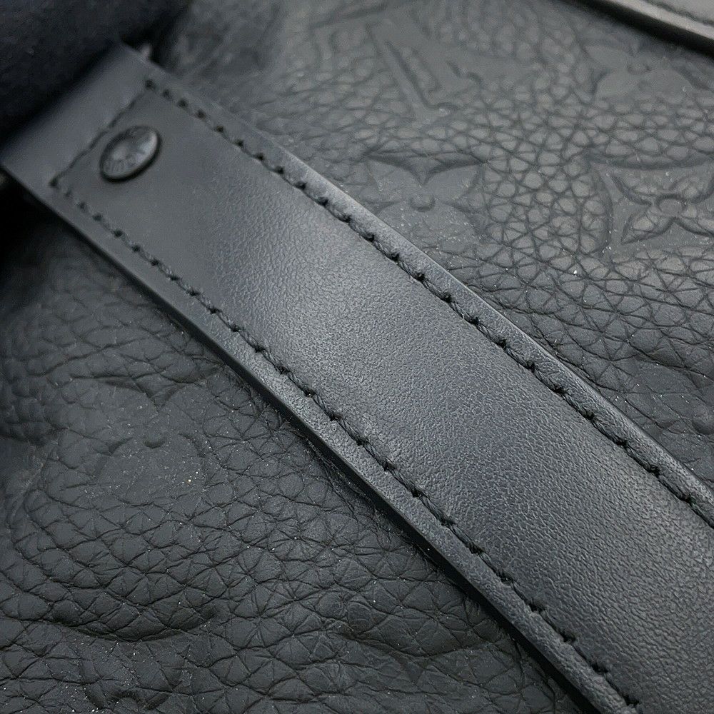 ルイヴィトン ハンドバッグ モノグラム・トリヨン キーポル・バンドリエール25 M20900 2way ブラック 黒