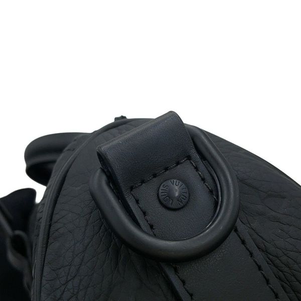 ルイヴィトン ハンドバッグ モノグラム・トリヨン キーポル・バンドリエール25 M20900 2way ブラック 黒