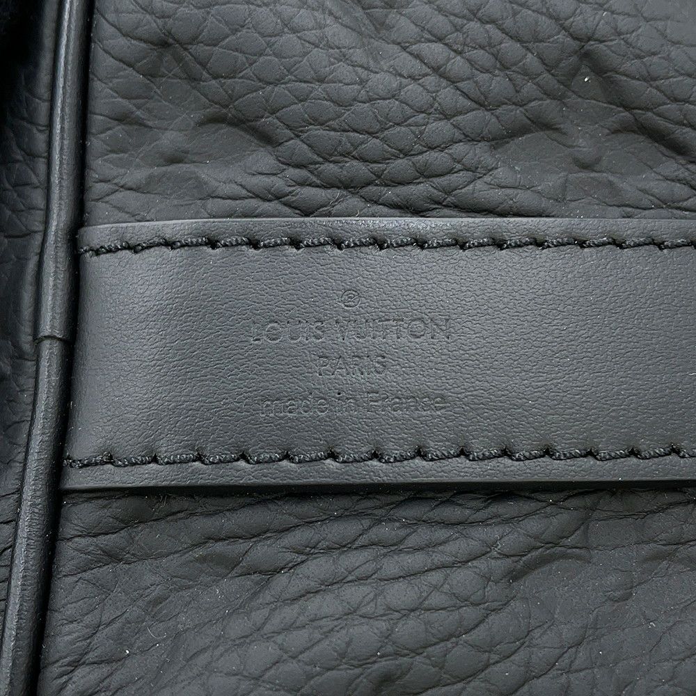 ルイヴィトン ハンドバッグ モノグラム・トリヨン キーポル・バンドリエール25 M20900 2way ブラック 黒