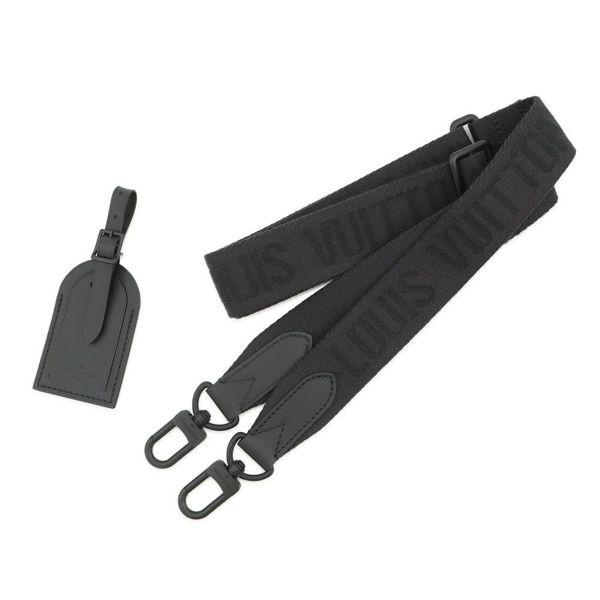 ルイヴィトン ハンドバッグ モノグラム・トリヨン キーポル・バンドリエール25 M20900 2way ブラック 黒