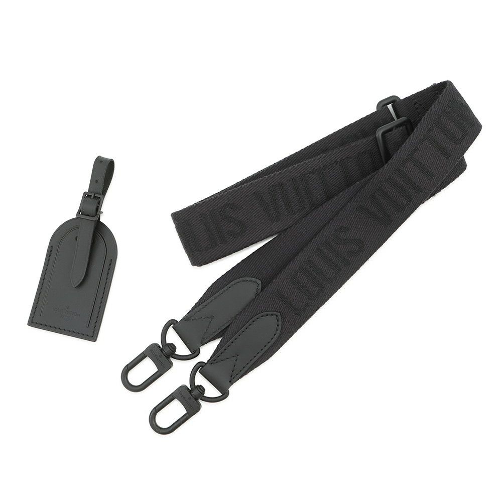 ルイヴィトン ハンドバッグ モノグラム・トリヨン キーポル・バンドリエール25 M20900 2way ブラック 黒