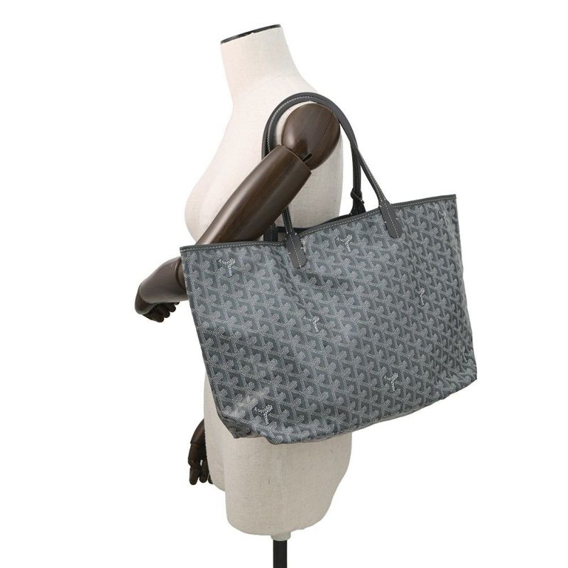 ゴヤール トートバッグ サンルイPM PVC/レザー STLOUIPMLTY51CL51P GOYARD ポーチ付き