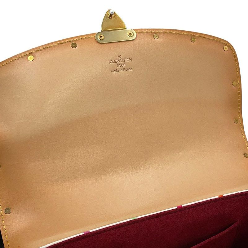 ルイヴィトン ショルダーバッグ モノグラム・マルチカラー ソローニュ M92661 LOUIS VUITTON 白 ホワイト