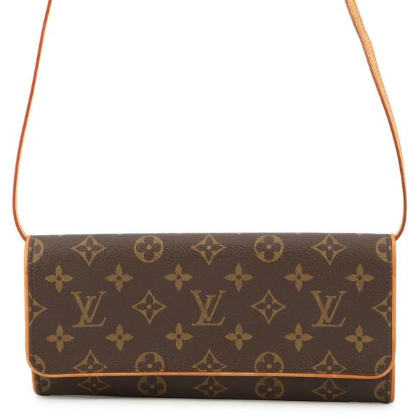ルイヴィトン ショルダーバッグ モノグラム ポシェット ツイン GM M51852 LOUIS VUITTON ヴィトン バッグ