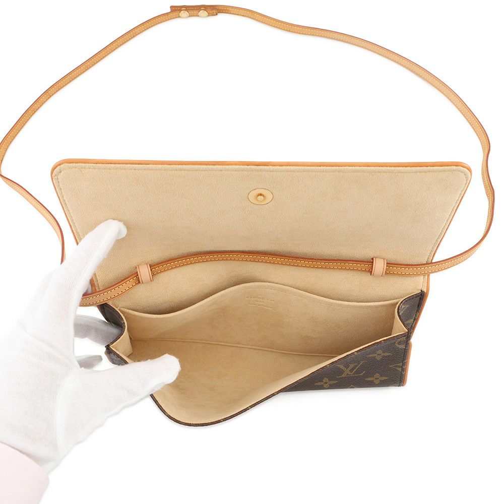 ルイヴィトン ショルダーバッグ モノグラム ポシェット ツイン GM M51852 LOUIS VUITTON ヴィトン バッグ