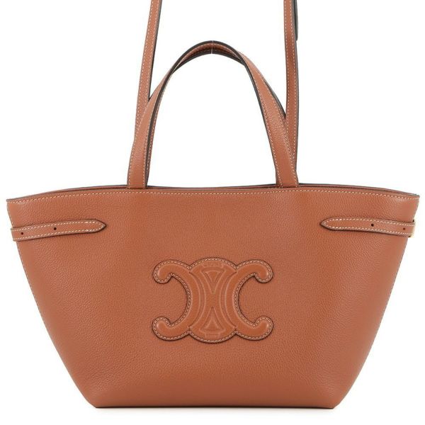 セリーヌ ハンドバッグ ミニ カバ アナイス グレインカーフスキン 118613ENY.04LU CELINE バッグ 2way