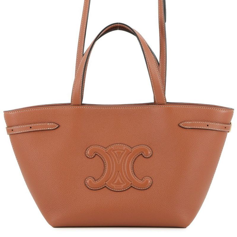 セリーヌ ハンドバッグ ミニ カバ アナイス グレインカーフスキン 118613ENY.04LU CELINE バッグ 2way