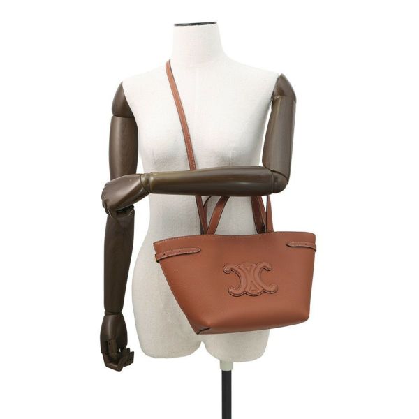 セリーヌ ハンドバッグ ミニ カバ アナイス グレインカーフスキン 118613ENY.04LU CELINE バッグ 2way