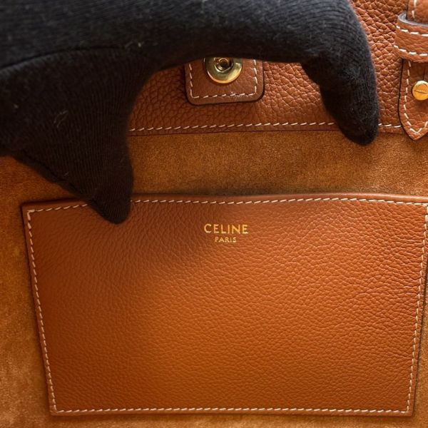 セリーヌ ハンドバッグ ミニ カバ アナイス グレインカーフスキン 118613ENY.04LU CELINE バッグ 2way