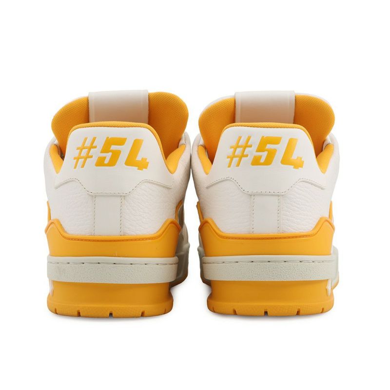 ルイヴィトン スニーカー LVトレイナーライン メンズサイズ7 1/2 LOUIS VUITTON 靴 白 セール品