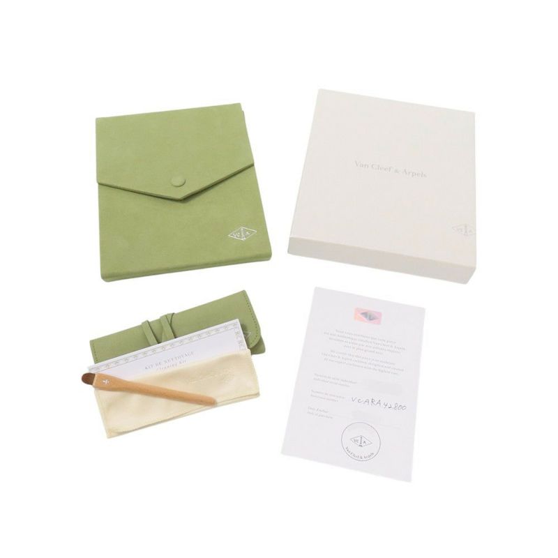 ヴァンクリーフ&アーペル ネックレス ヴィンテージ アルハンブラ ネックレス 10モチーフ マザーオブパール K18YG VCARA42800