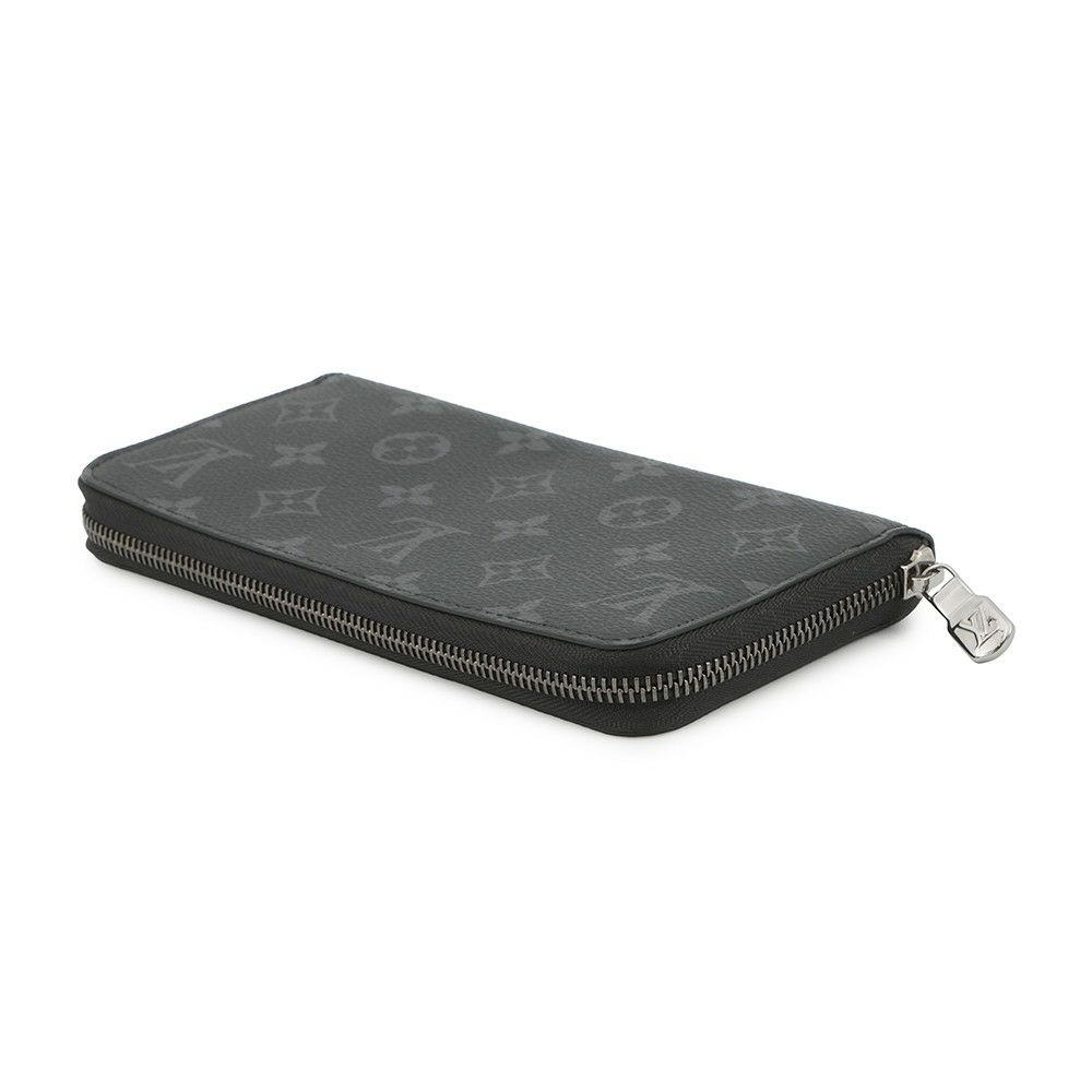 ルイヴィトン 長財布 モノグラム・エクリプス ジッピーウォレット・ホリゾンタル M11611 LOUIS VUITTON メンズ 黒 ブラック