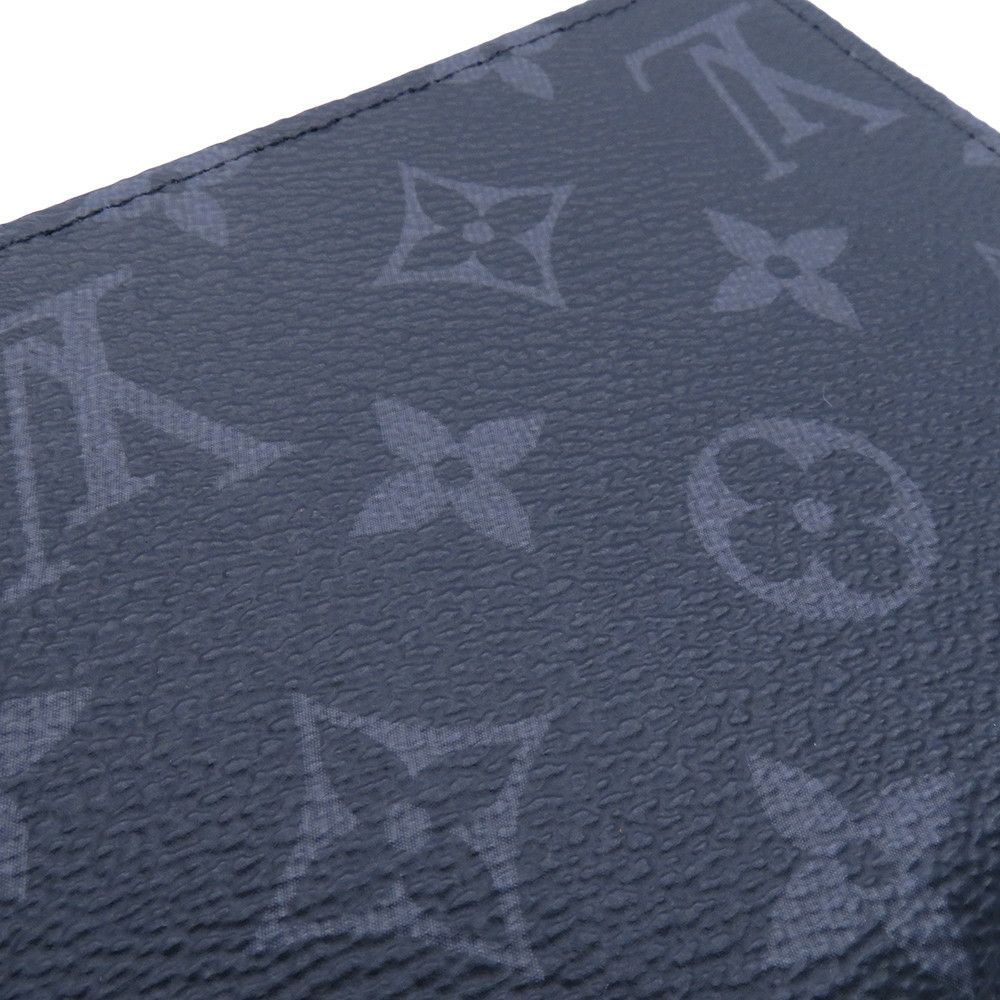ルイヴィトン 長財布 モノグラム・エクリプス ジッピーウォレット・ホリゾンタル M11611 LOUIS VUITTON メンズ 黒 ブラック