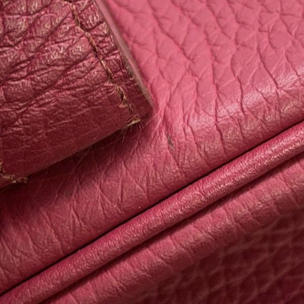 エルメス ハンドバッグ アトラス35 ルビー/シルバー金具 トリヨンクレマンス □N刻印 HERMES バッグ