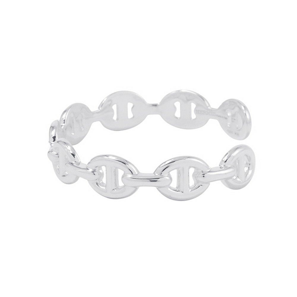 エルメス ブレスレット シェーヌダンクル アンシェネ バングル SV925シルバー サイズST HERMES バングル