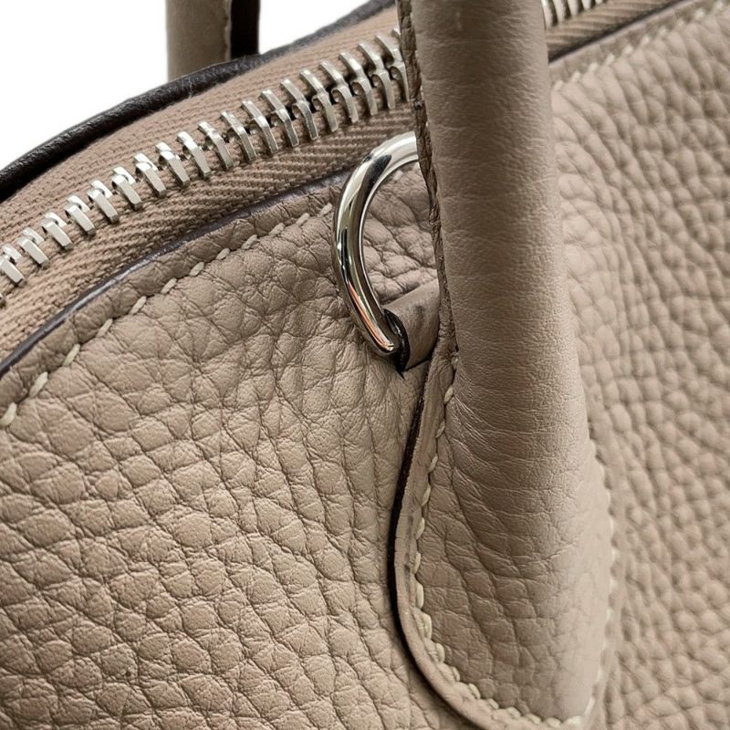 エルメス ハンドバッグ ボリード31 トゥルティエールグレー/シルバー金具 トリヨンクレマンス X刻印 2wayショルダー